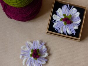 Broche passiflore