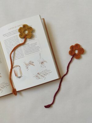 Atelier crochet - crochète un marque-page